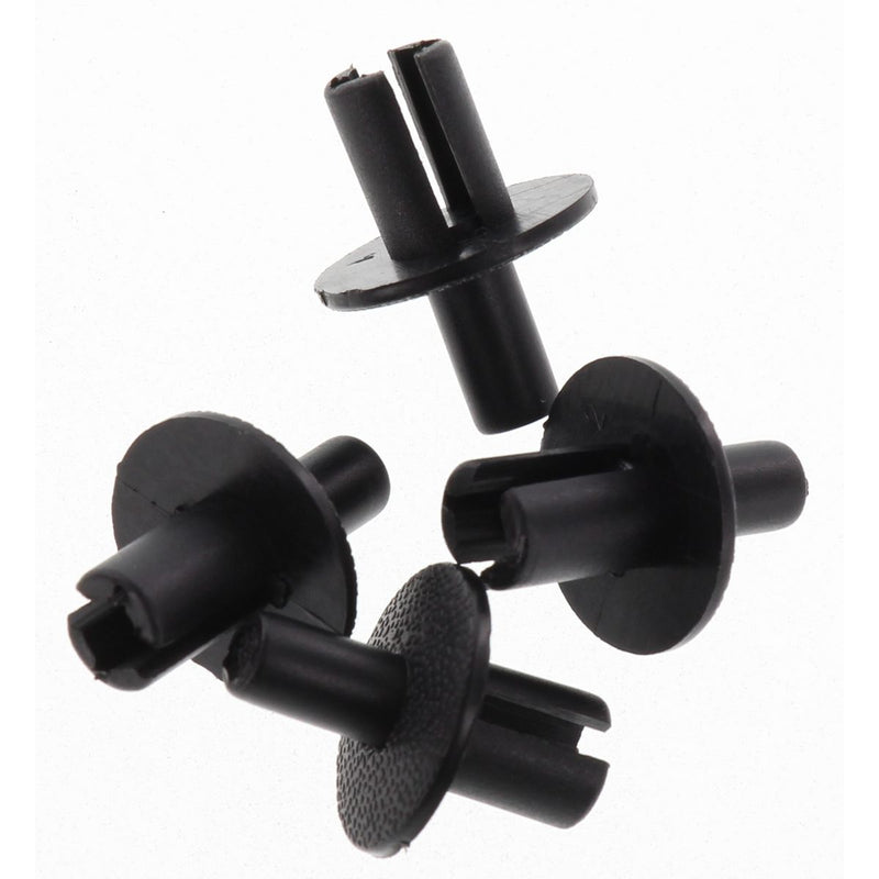 Champion Fasteners Push Rivet Black Len: 12mm Hole: 7mm