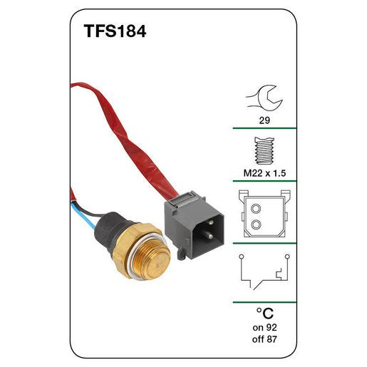Tridon Fan switch TFS184