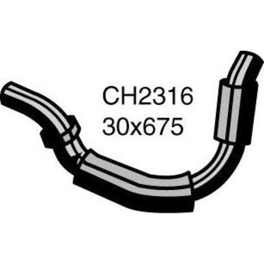 Mackay Radiator Hose CH2316
