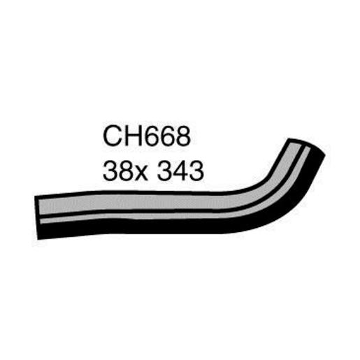 Mackay Top Radiator Hose CH668