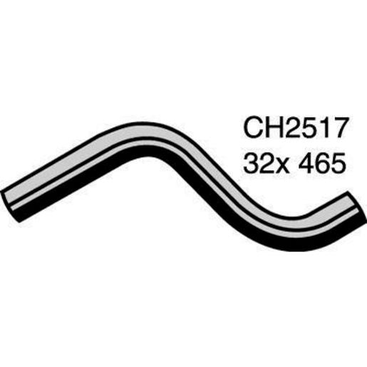 Mackay Bottom Radiator Hose CH2517