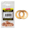 Champion Flat Copper Washer M12 x 18 x 1.5mm 25Pk C226-7