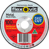 Flexovit Reinforced Cut-Off Wheel 100mm 66252841558