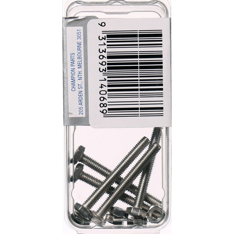Champion Fasteners Hex Set Screw & Nut Stainless Steel