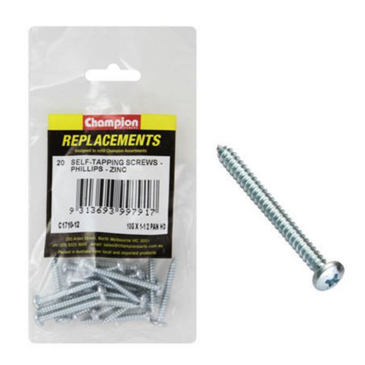 Champion Fasteners Self TaPPEr Screw Pan Phillips 4.8 X