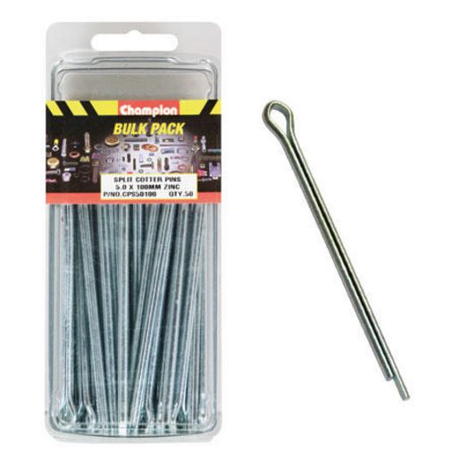 Champion Split Pin M5 x 100mm 50Pk CPS50100