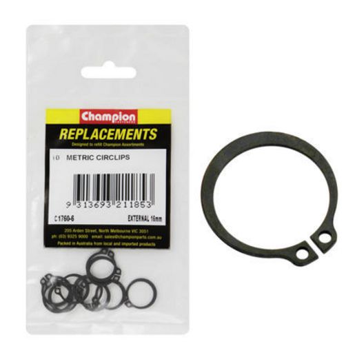 Champion Fasteners Circlip External Shaft 16mm (Stw16)