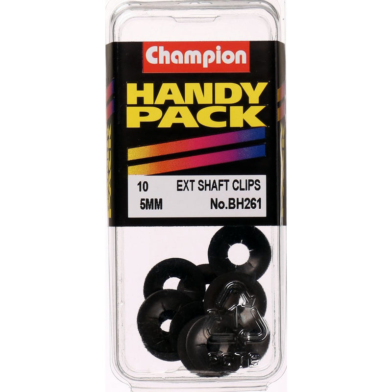 Champion Lock Ring External Shaft 5mm 10Pk BH261