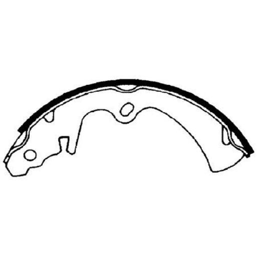 Brake Bonders Brake Shoe 200mm N1605