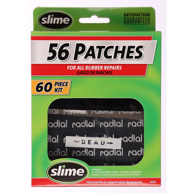 Slime Tyre Patch Kit (60 Piece) 2033