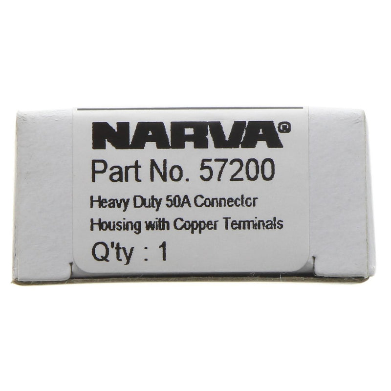 Narva Connector Housing With Contacts 50A Grey 57200