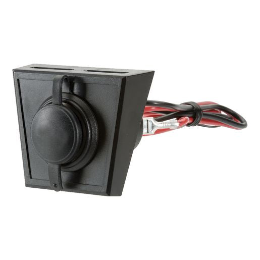 Narva Accessory Socket With Panel 81028BL