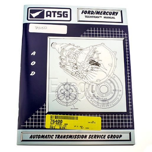 Atsg Workshop Manual suits Ford AOD 73150