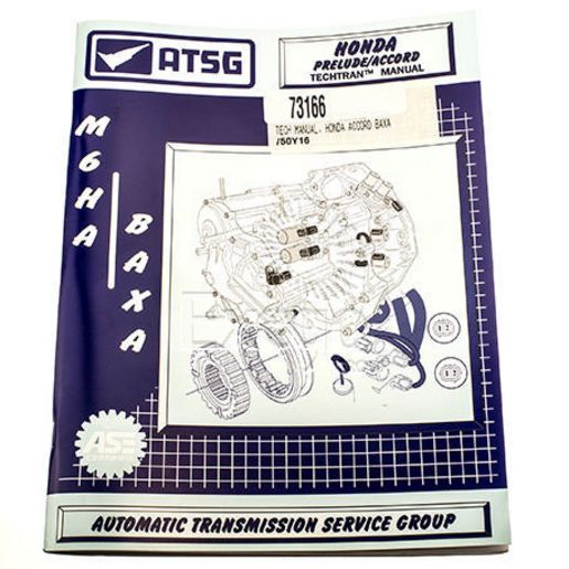 Atsg Workshop Manual suits Honda Baxa/M6HA 73166