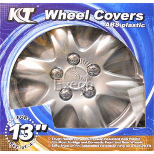Kuan Tong Wheel Cover Set 949 Silver 13in KT949-13S/L(N)