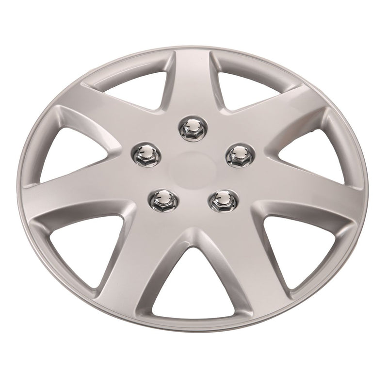 Kuan Tong Wheel Cover Set 962 Silver 14in KT962-14S/L(N)