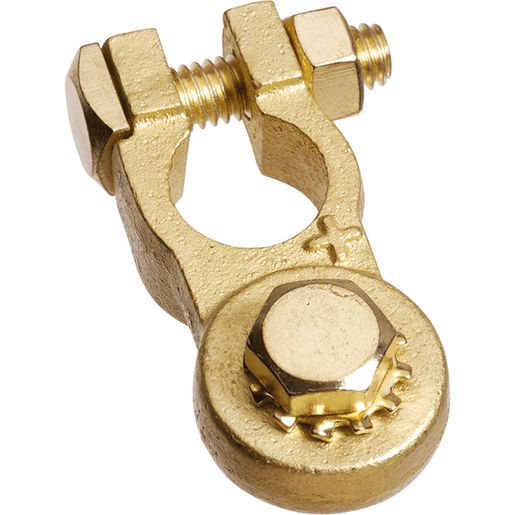 Projecta HD Brass Battery Terminal Positive Stud 10 Pack