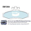 Bendix Ultimate Brake Pad Set Rear DB1204 ULT