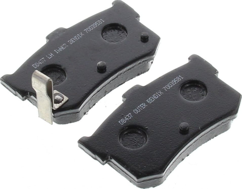 Bendix General CT Brake Pad Set Rear DB437 GCT