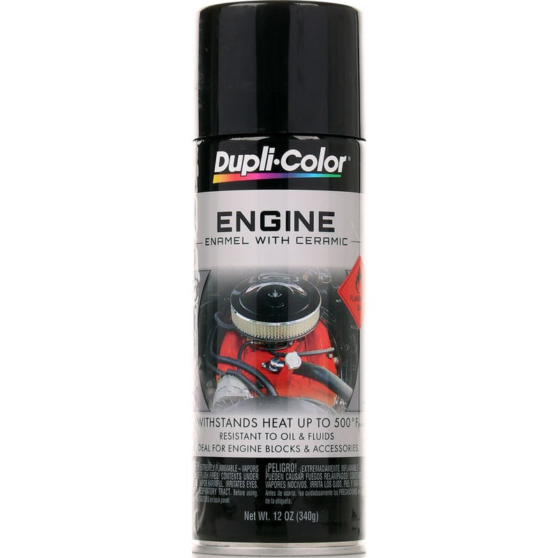 Dupli-Color Aerosol Spray Engine Enamel Black 340g DE1613