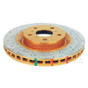 DBA HD 4000 Drilled Slotted Brake Rotor Single Front