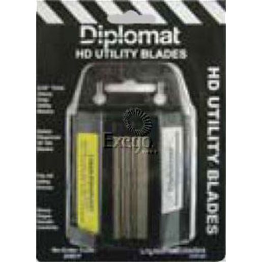 Diplomat H/Duty Carbon Steel Utility Blades 0.25in. Thick