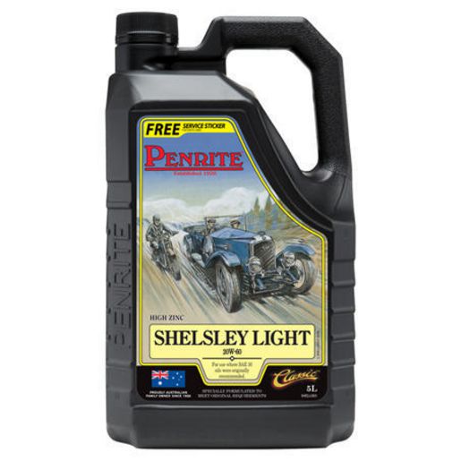 Penrite Classic Shelsley Light 20W-60 Engine Oil 5L