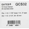Gates Hose Clamps GCS32