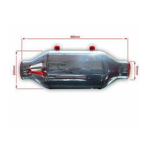 PWR Liquid To Air Barrel Intercooler 200x300mm 4" Outlets