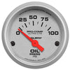Autometer Ultra-Lite 2-1/16in Oil Pressure Gauge 0-100