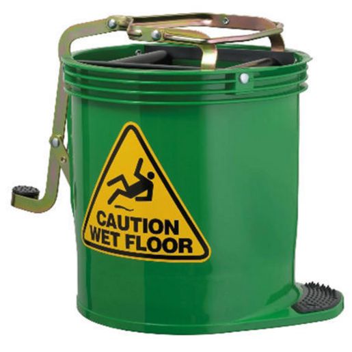 Oates Duraclean Wringer Bucket Green 15L 165422