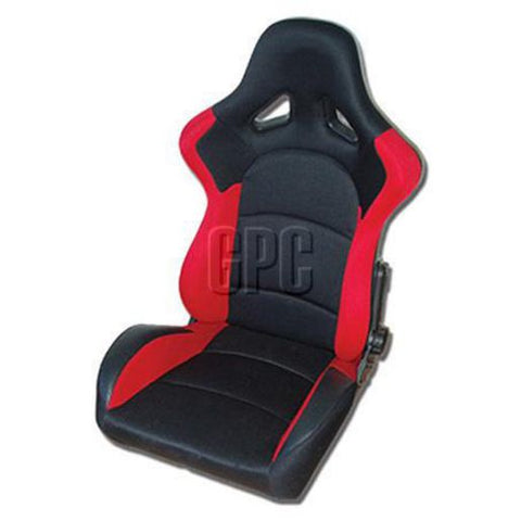 Autotecnica Seat Sport F/Glas Back Rd/Blk L/R SP12R