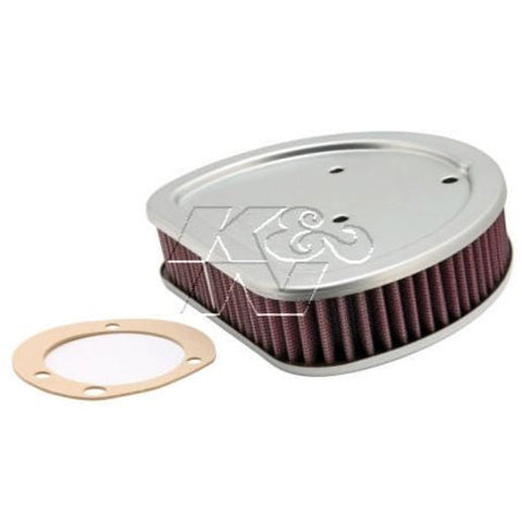 K&N Motorcycle Air Filter Fits Harley Carby T/Cam -