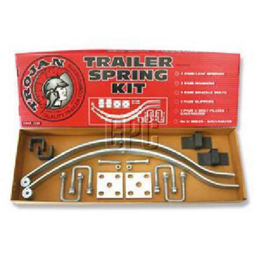 Trojan Taper Leaf Spring Kit 50Mm Axle 1400Kg Per Pair