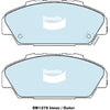 Bendix General CT Brake Pad Set Front DB1279 GCT
