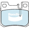 Bendix Brake Pads Set - General Ct DB1296CT