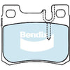 Bendix Brake Pads Set - General Ct DB1296CT
