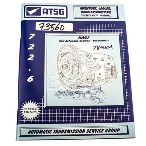 Atsg Workshop Manual suits Mercedes 722.600 73560
