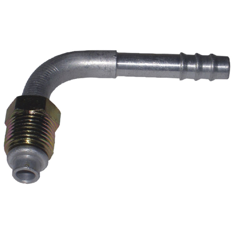 Atco Aluminium Fitting # 6 Mor - Barb #6 90 AFX1421