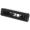 OEX LoUVre Rectangle Black Plastic LVX010