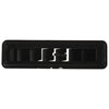 OEX LoUVre Rectangle Black Plastic LVX010