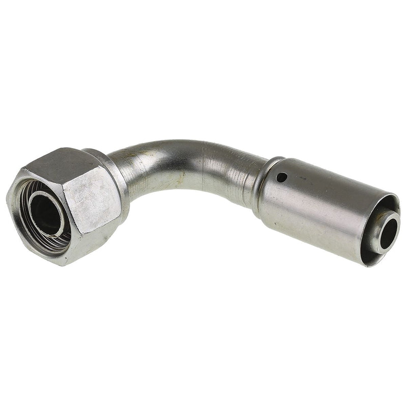 Atco #10 FOR - Reduced Beadlock #10 90 Deg Fitting Steel