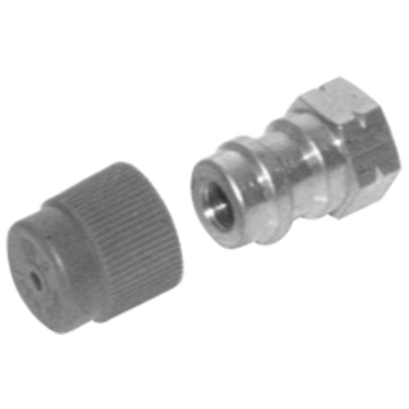 OEX Fitting Steel 3/16 Female Flare Service Port High