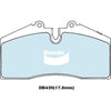 Bendix Ultimate Brake Pad Set Front DB439 ULT