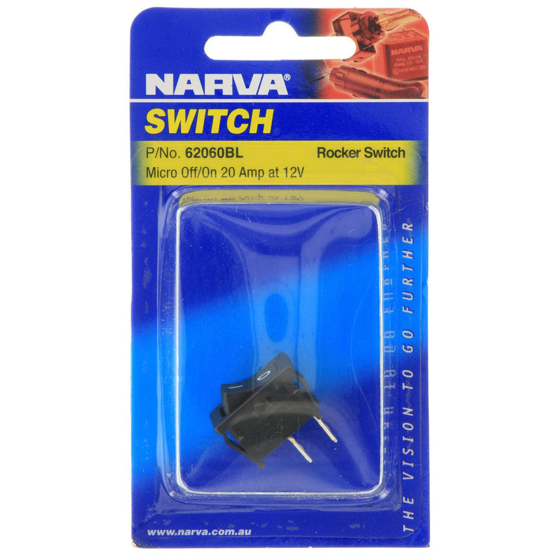 Narva Switch Rocker On Off Micro 62060BL