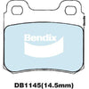 Bendix Heavy Duty Brake Pad Set Rear DB1145 HD