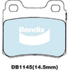 Bendix Heavy Duty Brake Pad Set Rear DB1145 HD