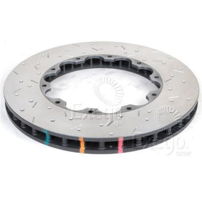 DBA HD 5000 Drilled Slotted Replacement Brake Rotor Pair