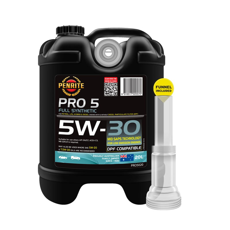 Penrite PRO 5 5W-30 Engine Oil 20L
