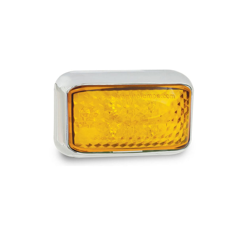 LED Autolamps 10/30V Chrome LED Side Direction Indicator